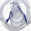 1-Pack Westmed #0370 Medium Concentration Oxygen Mask, Adult with 7' Kink-Resistant Tubing