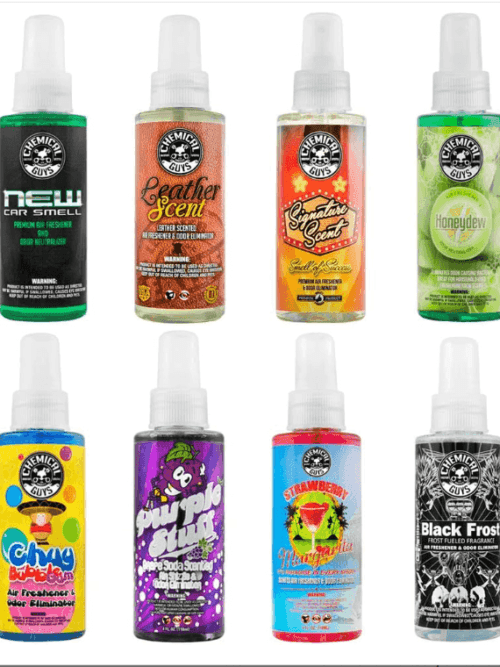 Chemical Guys AIR_304_04 The Scent-Sational Sample Kit – A Fun and Refreshing Experience for Cars, Homes, and More!