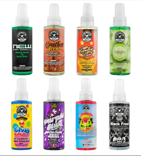 Chemical Guys AIR_304_04 The Scent-Sational Sample Kit – A Fun and Refreshing Experience for Cars, Homes, and More!