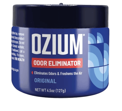 Ozium 4.5 Oz Odor Eliminating Gel – Original Scent (4 Pack)