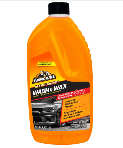 Armour All High Shine Wax and Car Wash