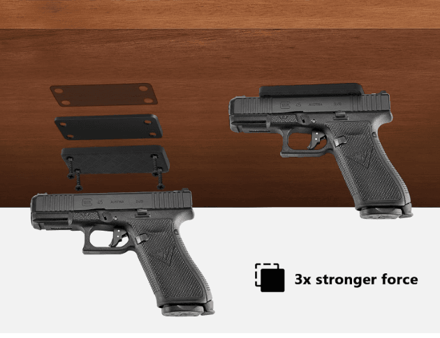 best magnetic gun mount for car no screws