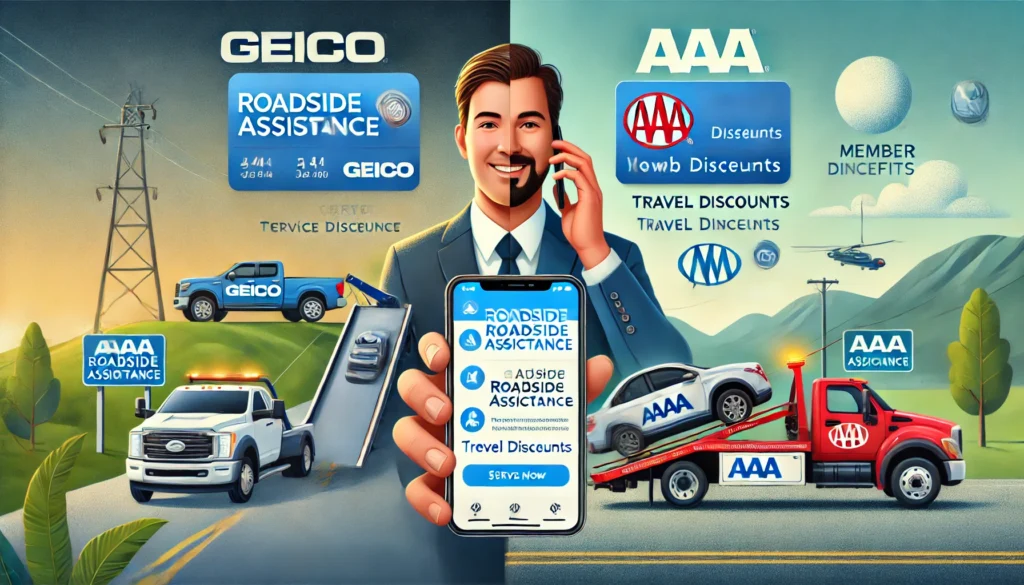 geico roadside vs aaa