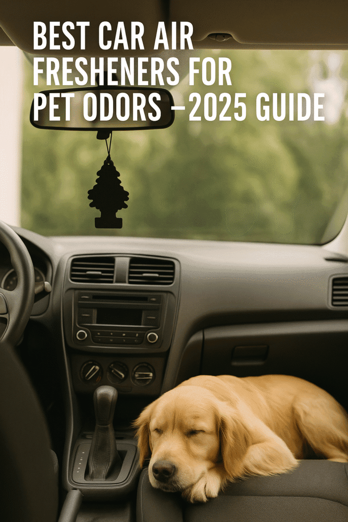 Best Car Air Fresheners for Pet Odors