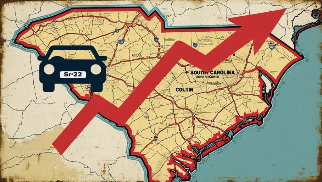 why is sr22 so expensive in south carolina