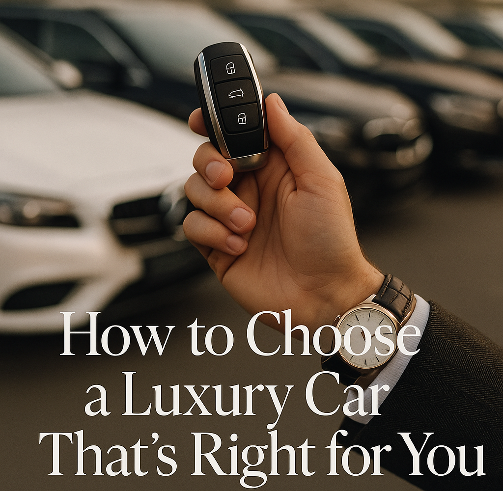 how to choose a luxury car