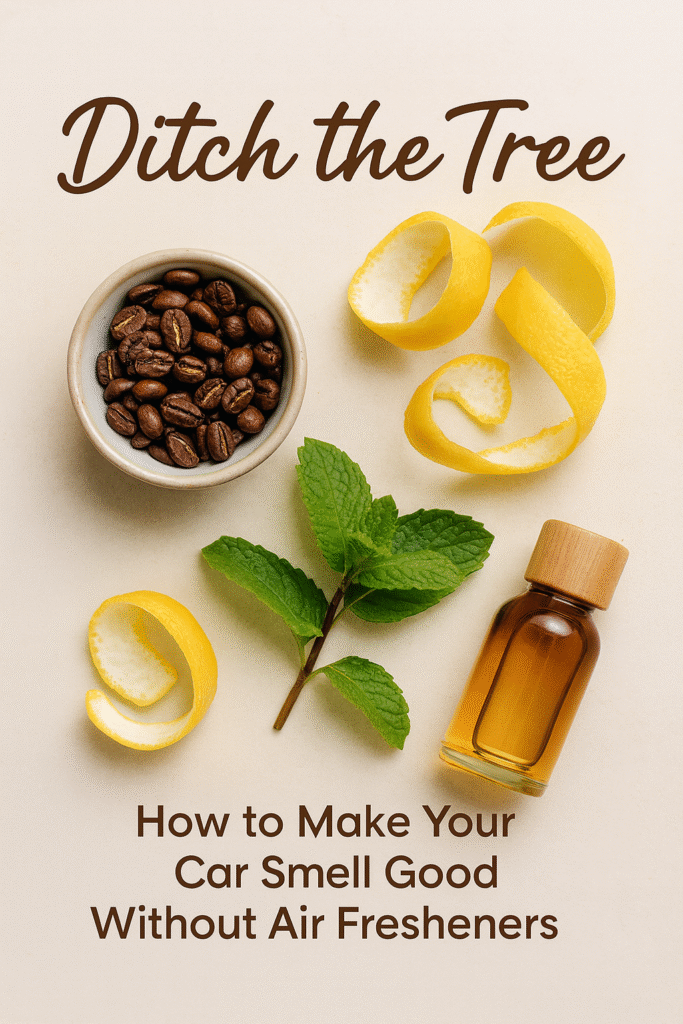 how to make your car smell good without air fresheners