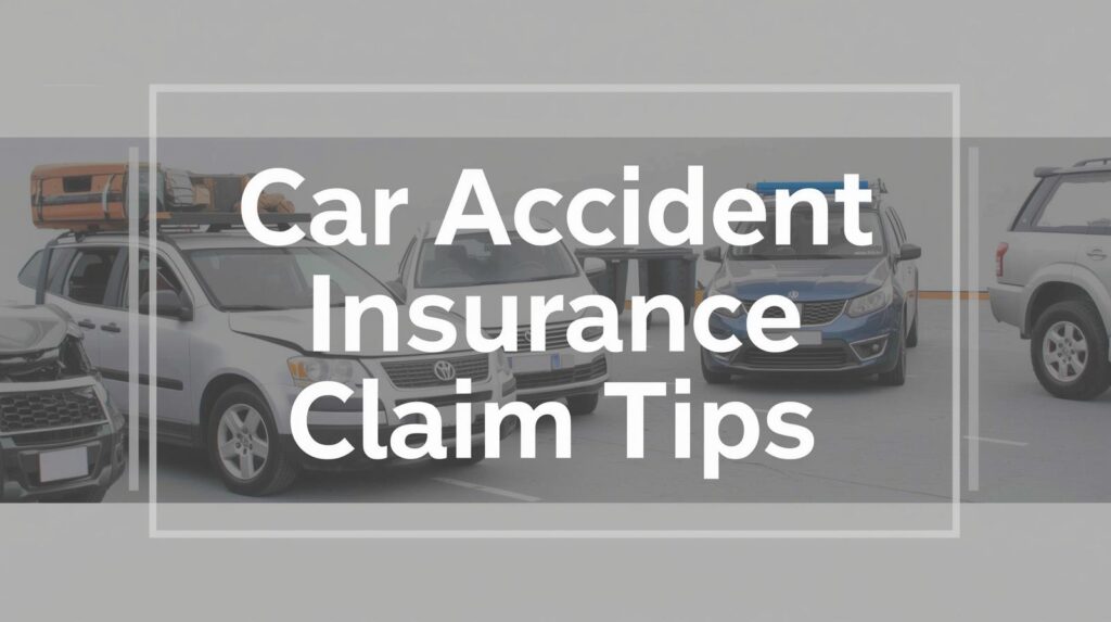 car accident insurance claim tips