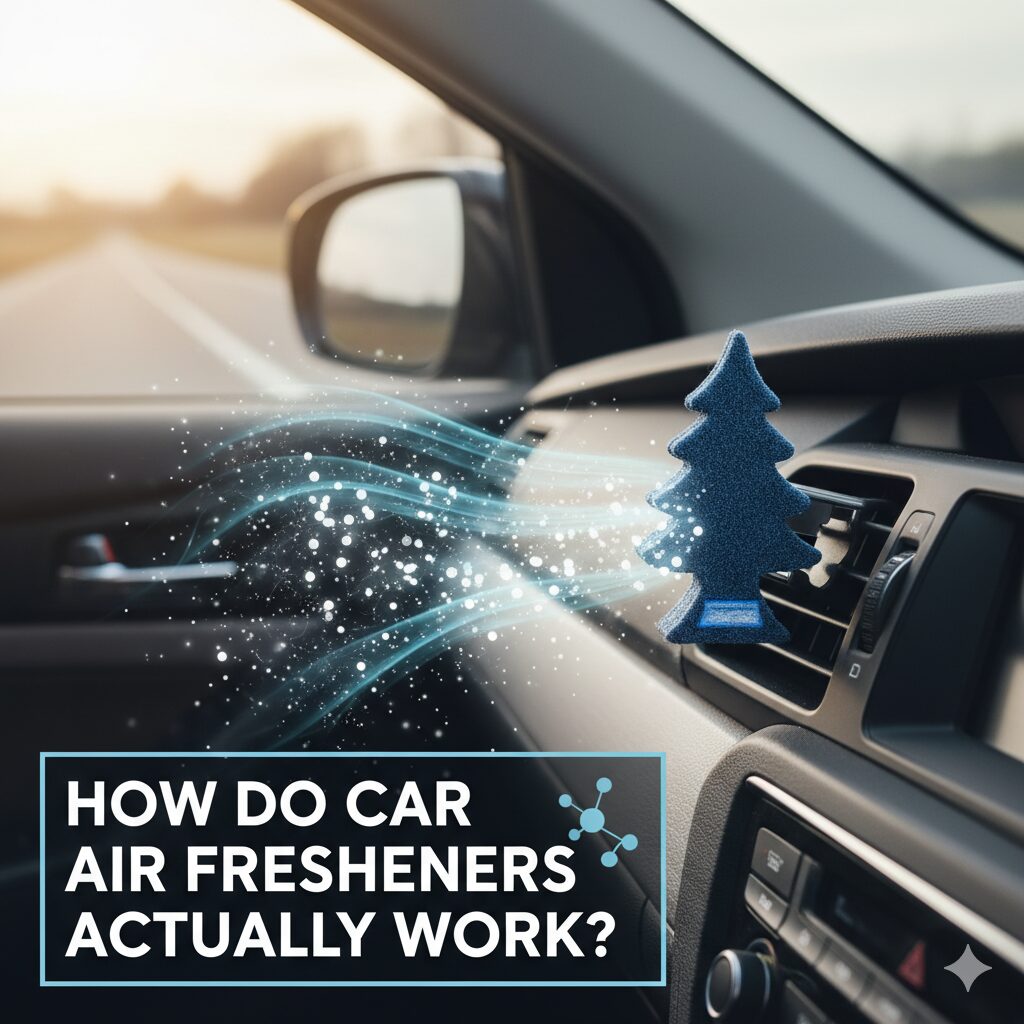 how do car air fresheners work
