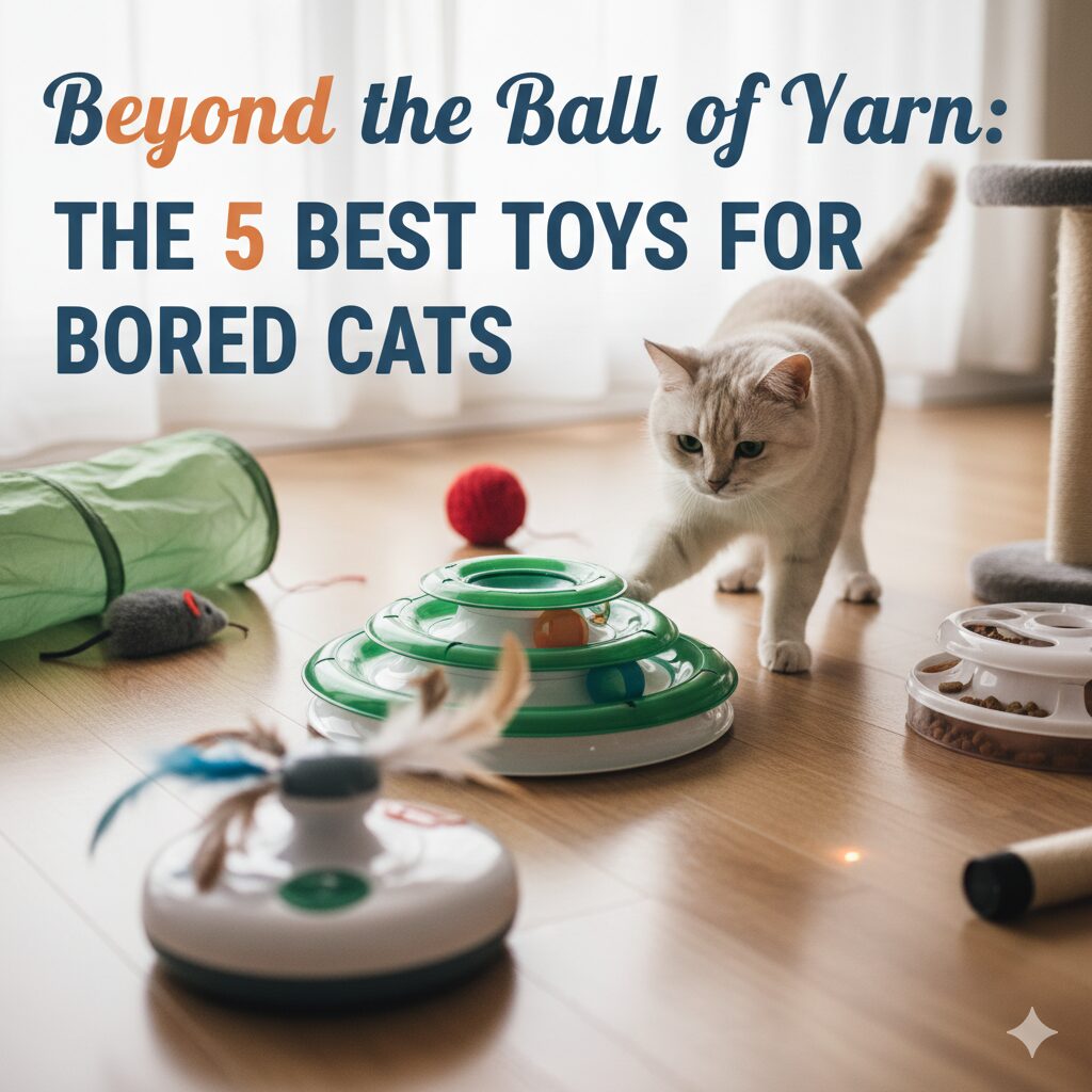 Best Toys for Bored Cats